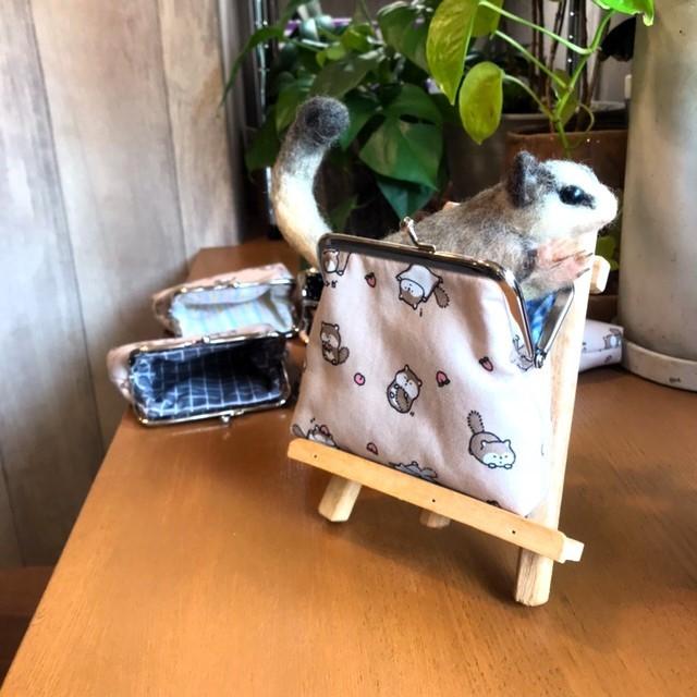 モモンガ好き必見☆彡可愛いモモンガさんのがま口財布 | 3枚目