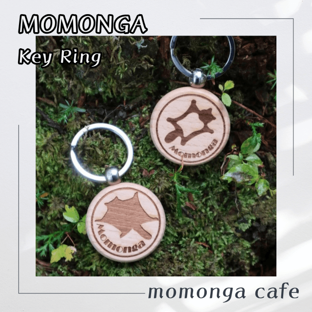 モモンガ好き必見☆彡モモンガさんの可愛い木製キーリング
